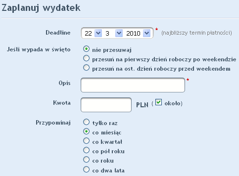 Oczywiście to tylko dwie sytuacje, w których zakładka trendy zobrazowała niepokojące tendencje w finansach naszych użytkowników.