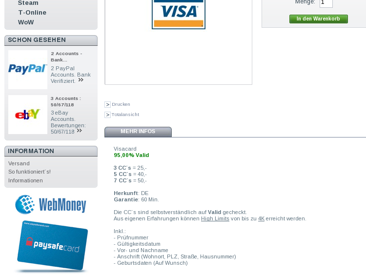 Phishing CreditCard 3 x