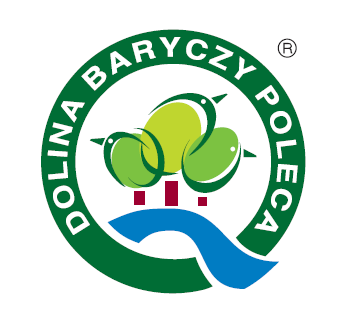 Dolina Barycza Poleca Dolina Baryczy Poleca również posiada własne logo (znak graficzny): Stosuje się następujący opis słowny logo Dolina Baryczy Poleca w oficjalnym Systemie Identyfikacji Wizualnej: