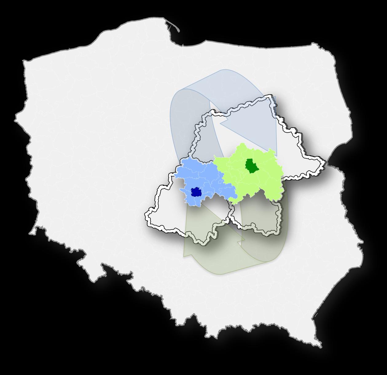 Kształtowanie powiązań funkcjonalnych obszarów