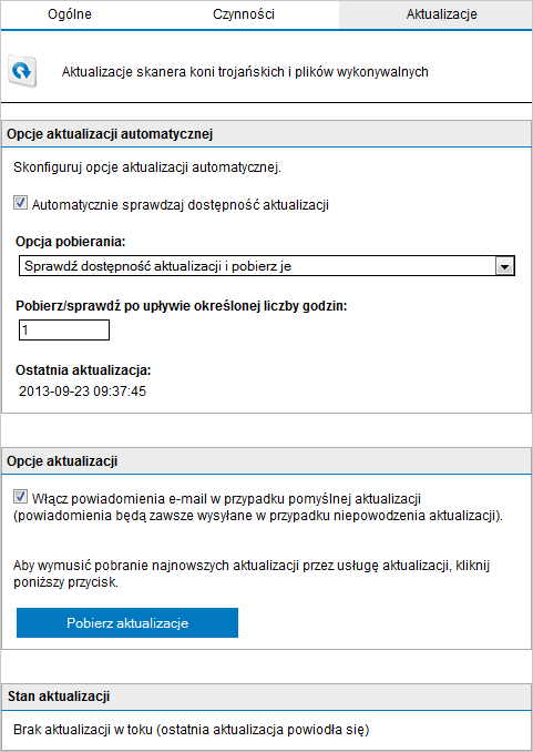 informacje dotyczące wystąpienia w tym pliku. W polu tekstowym określ ścieżkę i nazwę pliku w niestandardowej lokalizacji na dysku, w której zostanie zapisany plik dziennika.