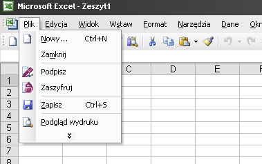 8 WTYCZKA DO MICROSOFT OFFICE Jeżeli użytkownik ma zainstalowany pakiet biurowy Microsoft Office, to po wykonaniu pełnej instalacji aplikacji Sigillum Sign 4 w aplikacjach Word oraz Excel dodane