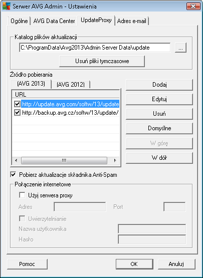 Instalacja odnosi się do określonej instalacji serwera SQL Server/Oracle, jeśli na danej stacji roboczej obecna jest jego więcej niż jedna jego kopia.