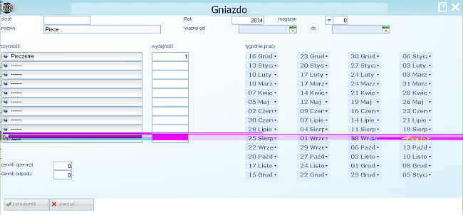 5.2 Realizacja produkcji 41 5.2 Realizacja produkcji System daje możliwość zarządzania procesem produkcji.