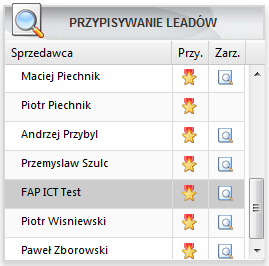 Leady od FAP (przypisywanie) Po wypełnieniu formularza jazd testowych na stronach marek FAP i weryfikacji przez Call Center, taki lead trafia do danego dealera.