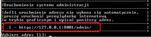 a następnie wybrać Uruchom program do konfiguracji..., lub setup.bat we wskazanej lokalizacji.