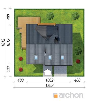 Min. wymiary działki 18,50x18,00 m