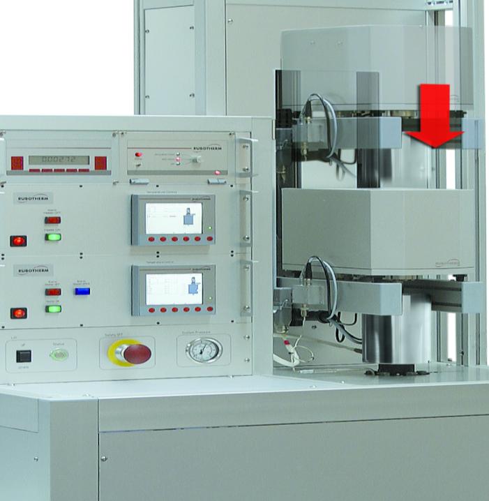 System analizatora termograwimetrycznego DynTHERM MP-ST (Rubotherm) gaz korozyjny waga oddzielona od przepływowej części reaktorowej, zakres zmian masy 0-10 g, rozdzielczość 1 μg, automatyczna
