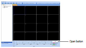 W oknie głównym, kliknij File > File Playback (Plik > Odtworzenie Pliku). 2. Kliknij przycisk Open (Otwórz).