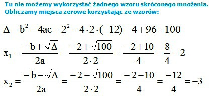 .4 Nierówności kwadratowe Teraz nauczę się: ØØ rozwiązywać nierówności kwadratowe z jedną niewiadomą; ØØ rozwiązywać nierówności kwadratowe z parametrem; ØØ interpretować graficznie zbiór rozwiązań