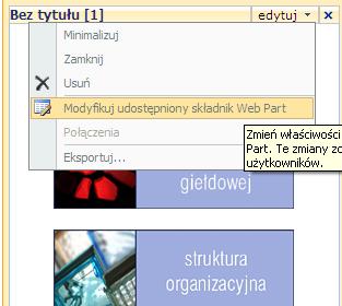 7.1.2 Zmienianie obrazka Portal Intranetowy