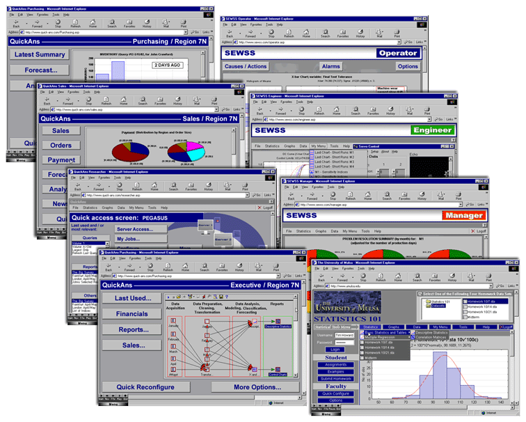 ROZDZIAŁ 2: PRZYKŁADY Więcej informacji o środowisku pracy można znaleźć w pomocy do STATISTICA Enterprise i STATISTICA