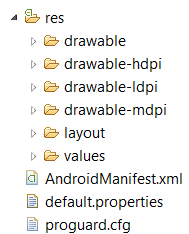 2. Wykorzystane narzędzia i techniki programowania 23 Rys. 2.5. Struktura XML w aplikacji W pliku AndroidManifest.