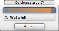 Rys. 18 listy projektów w trybie PRO zawartych w aktualnej galerii i wszystkich opublikowanych na serwerze 7.1. Publikowanie projektów Pliki 3DE można publikować bezpośrednio po ich otwarciu, wybierając opcję Publikuj w okienku Co chcesz zrobić?