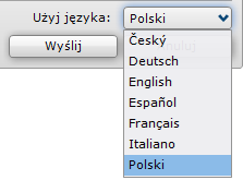 7.2.2. Wysyłanie projektów drogą mailową Aby przekazać wybrany projekt odbiorcom przy użyciu poczty elektronicznej, wystarczy zaznaczyć projekt kliknięciem, wybrać opcję Wyślij projekt mailem z menu