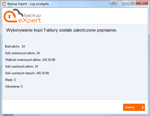 Dla każdego projektu wyświetlana jest jego nazwa, data ostatniego wykonania oraz stan, czyli informacja, czy projekt został wykonany poprawnie.