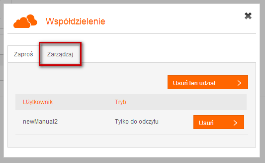 WEB 31 Zarządzanie współdzieleniem.