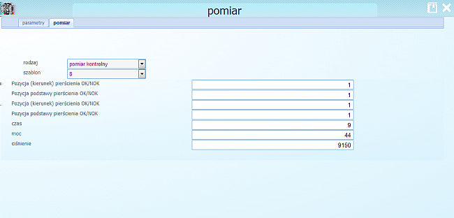 1.5 Dla zaawansowanych 20 Rysunek 1.15: Parametry pomiaru Rysunek 1.