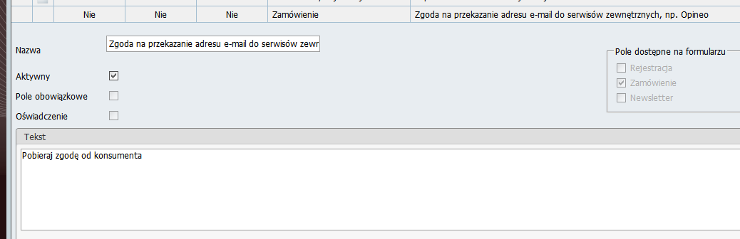 6 Programy Okazje.info W zakładce Programy Okazje.info sklepy mogą przystąpić do programu Wiarygodne Opinie. Warunkiem uczestnictwa w programach jest podanie numeru TID.