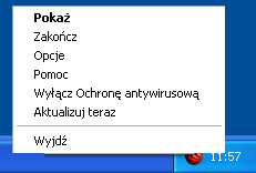 05 Ogólnie Antywirus - w tej sekcji mozesz skonfigurować moduł Antywirus. Antyspam - w tej sekcji mozesz skonfigurować moduł Antyspam. Zapora - w tej sekcji mozesz skonfigurować moduł Zapora.