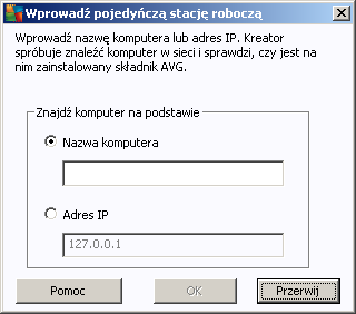 Pokazuje ono przegląd procesu skanowania sieci. Nie trzeba czekać na zakończenie skanowania okno to można zamknąć za pomocą przycisku Zamknij i wrócić do pracy z konsolą.