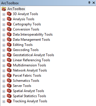 ArcGIS 10.1 10. Geoprzetwarzanie Geoprzetwarzanie (Geoprocessing) to jedna z głównych gałęzi oprogramowania ArcGIS.