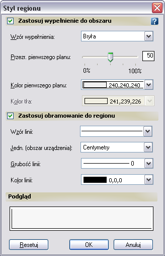 Przypisywanie stylu do działek na mapie 1 Wybierz warstwę Działki i kliknij opcję Styl. 2 W pozycji Styl kliknij opcję kolor.