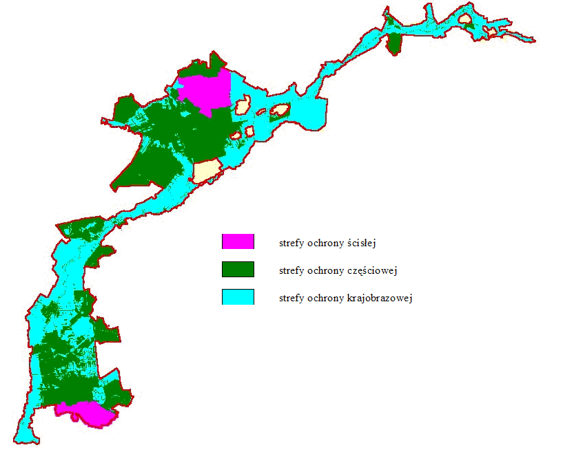 13 ścisła, czynna, krajobrazowa. Rys. 1. Mapa kategorii ochronności w Biebrzańskim Parku Narodowym.