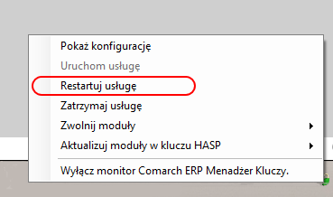 Spakuj logi kliknięcie na przycisk powoduje spakowanie wszystkich logów Menadżera Kluczy i umieszczenie ich w folderze %temp% użytkownika Windows.