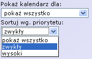 (rys. 4.1.1e) Na podobnej zasadzie funkcjonuje dodawanie zadań. Możemy je dodać poprzez wciśnięcie opcji dodaj zadanie (rys. 4.1.1f).