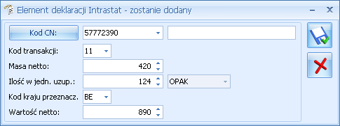 Str. 294 Moduł Handel v. 2012.5.1 jeśli jest zaznaczony na deklaracji nie można wprowadzać zmian, jest zablokowana do edycji, można ją korygować oraz wysłać do pliku XML.