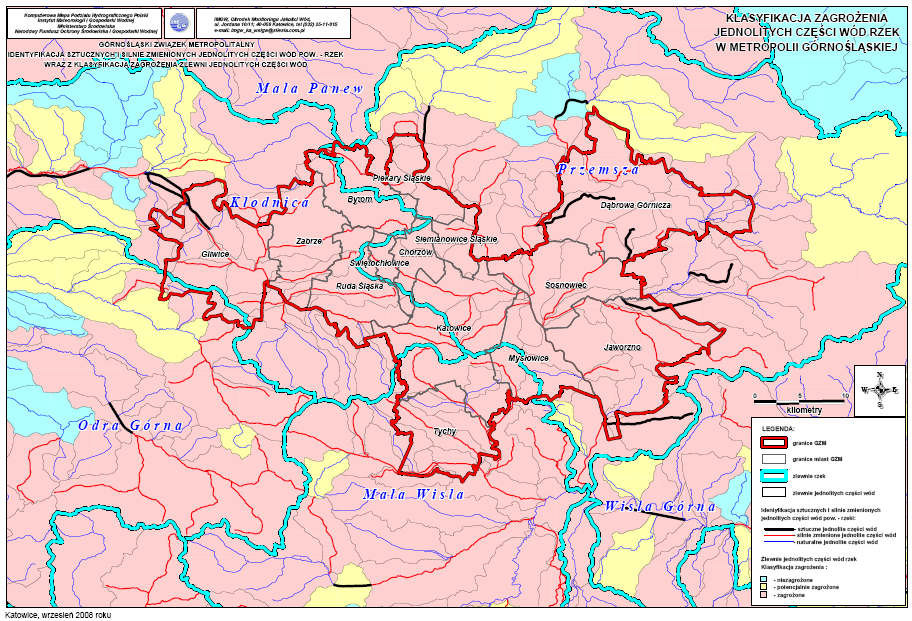 Mapa 13 Klasyfikacja zagrożenia