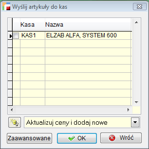 Ostatnia zakładka Nazwa służy do ustalenia, w jaki sposób będzie drukowana nazwa.