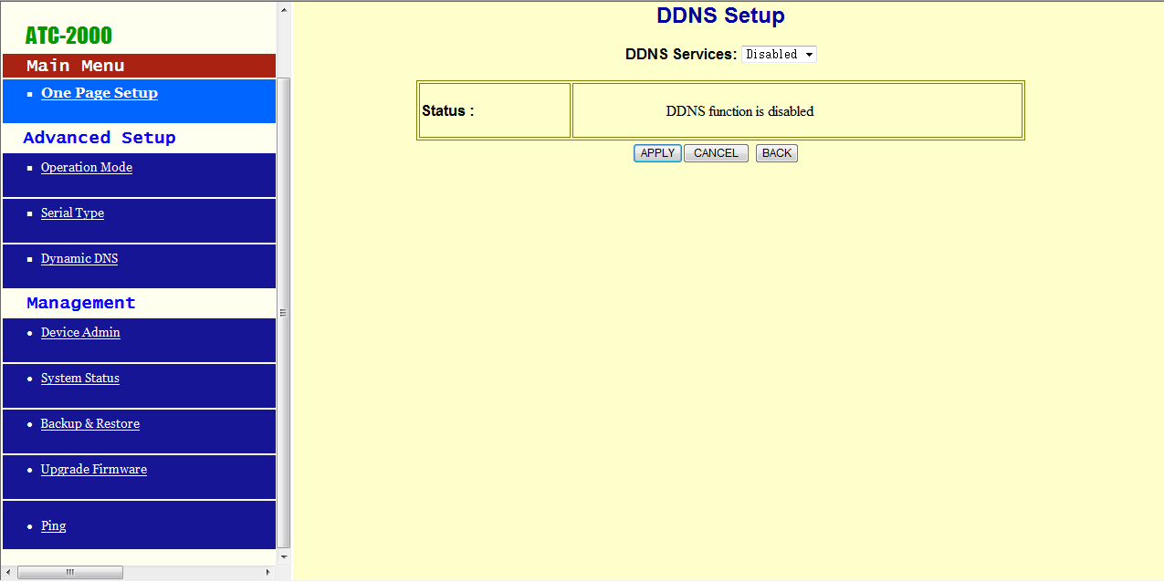 MODE - tryb połączenia sieciowego. Wybrad TCP SERVER. Local Listen Port - numer portu sieciowego konwertera. Ustawid indywidualny numer dla danej sieci. Pozostałe ustawienia bez zmian.