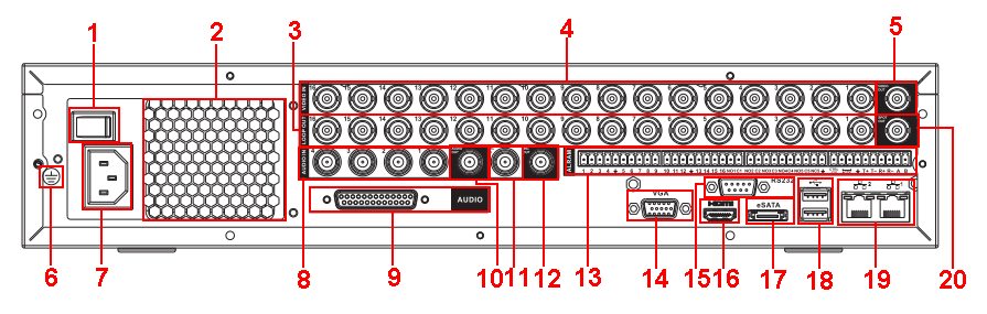 7. Odepnij kabel zasilający HDD 8. Podłącz przewód zasilający HDD 9. Użyj specjalnego kabla do transmisji danych, aby podłączyć dysk twardy i port SATA. Zamknij i przykręć obudowę. 1.