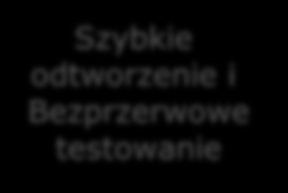 SRM Szybkie AccessAnywhere odtworzenie i Uwspólniony cache Bezprzerwowe testowanie App OS