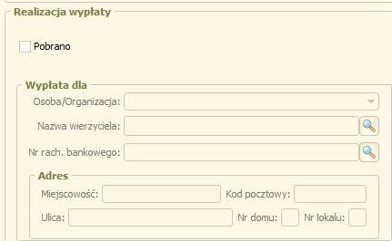 d. Po zaznaczeniu opcji Kwota brutto na wydruku listy wypłat pojawi się pole Kwota brutto oraz podsumowanie dla Kwoty brutto (Łączna kwota brutto oraz Łączna kwota brutto podatek) 3.