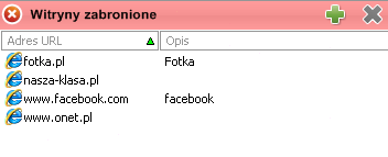 2. Przenieś i upuść podświetloną stronę na widoku listy. 3. Wybrana strona internetowa zostanie uruchomiona na komputerach wszystkich podłączonych Uczniów. 4.