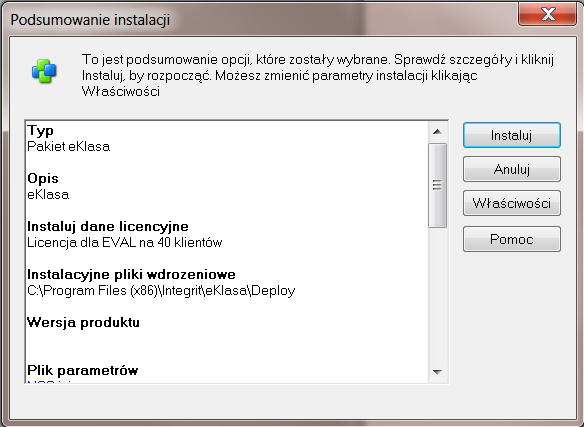 Odinstalowanie eklasa. Uwaga: Właściwości każdego z powyższych typów zdalnej instalacji mogą być zdefiniowane, jeśli nie jest wygodne natychmiastowe przeprowadzenie instalacji.