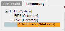 uzasadnienie unieważnienia. Przycisk "Zatwierdź" powoduje wygenerowanie komunikatu IE514 i wysłanie go do systemu ECS.