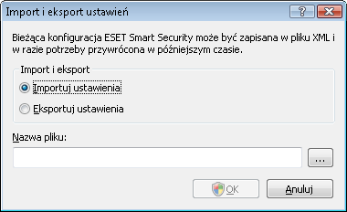 5. Użytkownik zaawansowany W niniejszym rozdziale opisano funkcje programu ESET Smart Security przeznaczone dla bardziej zaawansowanych użytkowników.