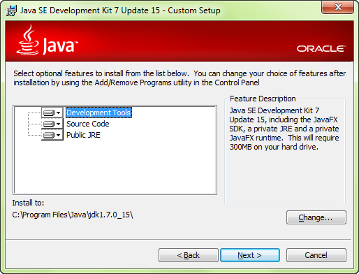 Instalacja oprogramowania Java JDK Rekomendowaną wersją Javy dla Oprogramowania do Obsługi Świadczeń G-1.01-2-5.5 jest wersja JDK 7 update 15.