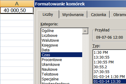 S t r o n a 3 Zadanie 1 Wprowadź dowolną liczbę dodatnią, a następnie użyj formatu daty, aby sprawdzić, jaka data i czas odpowiadają tej liczbie (Rysunek 2).