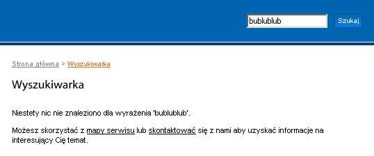 Efektywne i intuicyjne serwisy WWW www.webusability.pl 10 Najważniejsze wytyczne / Case Rysunek 2 - Dobry komunikat w Merlin.pl. Wiem co się stało, co muszę robić oraz gdzie mogę szukać pomocy. 1. Wejdź na wybrany serwis WWW lub portal.