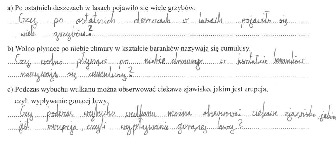 Małgorzata Dagiel CZY PYTANIE MUSI MIEĆ ZNAK ZAPYTANIA?