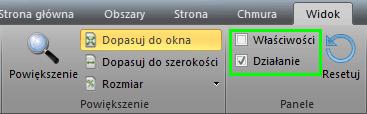 Readiris TM 14 - Podręcznik użytkownika Wskaż kursorem nazwę panelu, aby go wyświetlić. Aby wyłączyć funkcję automatycznego ukrywania, ponownie kliknij ikonę automatycznego ukrywania.