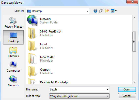 Rozdział 6: Skanowanie i otwieranie dokumentów PackBits, Group 3, Group 4 oraz skompresowane JPEG Mapa bitowa Windows Obrazy ZSoft Paintbrush *.bmp *.