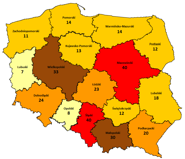 Realizacja świadczeń endoprotezoplastyki stawowej w 2014 r. 1.