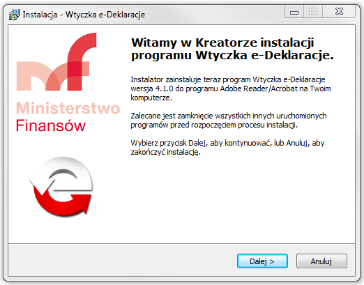 Po naciśnięciu przycisku Dalej poinformowani zostaniemy o katalogu na dysku lokalnym, w którym zostanie zainstalowana wtyczka.