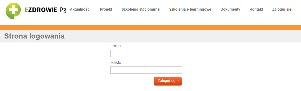 III. W jaki sposób zalogować się do platformy? Aby zalogować się do konta użytkownika na platformie, należy wykonać następujące czynności: 1. W górnym menu wybrać opcję Zaloguj się, 2.